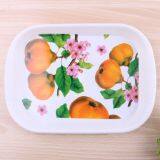 TX215 PLASTIC WAVE EDGE PLATE IML TRAY CHEAP SMALL TRAY thumbnail-2