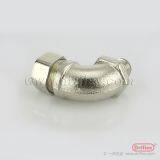 NICKEL PLATED BRASS 90 DEGREE ELBOW