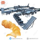 Factory French Fries Making Equipment Industrial Potato Chips Making Machine