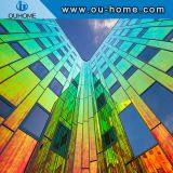 BT213 Pvc Transparent Holographic Composite Orange Rainbow Film thumbnail-2