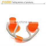 Amazon Hot Selling Teeth Clean Molar Bite Suction Cup Dog Chew Toy Ball thumbnail-4