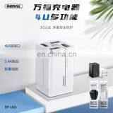 REMAX Micro Usb Adapter Fast Charging Dual USB Adapter Data Cable & Charger thumbnail-6