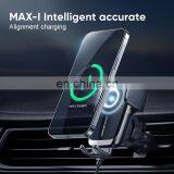 Joyroom ZS248 FCC CE ROHS QI 15W Wireless Fast Charging Automatic Sensor Car Phone Holder thumbnail-5
