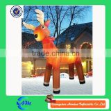 inflatable lighting moose for christmas giant inflatable moose decoration