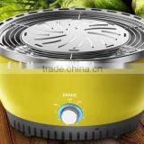 In Door Battery Operated Stainless Steel Charcoal BBQ Grill thumbnail-1