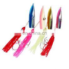 150g 180g 200g Inchiku Slow Jig Bottom Ship Lures Metal Octopus Skirt With Assist Hook thumbnail-3