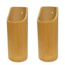 bamboo holder with bamboo cooking utensils set wholesale bambu holder for storage kitchen cooking tools