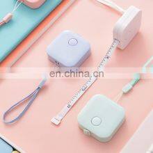 Custom Logo Portable Tape Measure Retractable Ruler Children Height Ruler Centimeter Inch Roll Tape Sewing Tools thumbnail-5