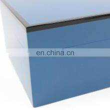 Custom High Gloss Finished Wholesale Modern Okoume Solid Fancy Humidor Cigar Wooden Luxury Cigar Humidor thumbnail-3