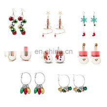 Christmas Drop Dangle Earrings Glitter Christmas Earrings thumbnail-2