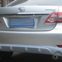 The Toyota Corolla Car is Surrounded by a 11-13 Carora Front and Rear Spoiler Skirt thumbnail-2