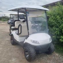 Electric golf carts exported to Thailand, 2+2 seater beach golf carts