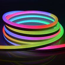 Hot Selling Neon LED Lights Flexible Soft Strip 10*23MM WS2811 Neon Tube RGB Pixel Light Silicone Neon Flex Strip Light thumbnail-2