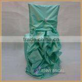 C001R Made-in-China Good Quality Satin Wholesale Wedding Chair Covers for Sale thumbnail-2