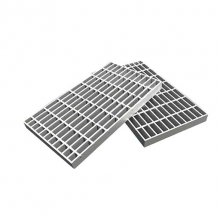 Light Steel Structure Platform With Grating, Handrails, and Anti-Slip Treads thumbnail-3