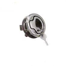 Wholesale Marine Grade Steel Deck Hatch Turning Lock Lift Handle Hatch Lock With Lift Key thumbnail-2