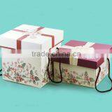 Cake Box Whalesale Mini Decorative Wedding Cake Boxes thumbnail-3