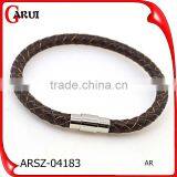 Unisex Leather Bracelets Bangles Men Women Vintage Bracelet Of Leather thumbnail-6