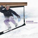 Tab Tension Projection Screen Motorized Electric,elegant Shape Hot Selling!!!