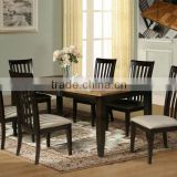 The latest design waterproof wooden dining room furniture (DR-7491)