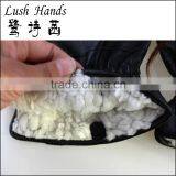 2016 Men's Woolen Gloves With Wrist Belt for Wholesale thumbnail-4