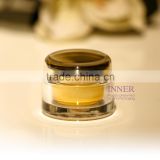 50ml Gold Top Plastic Empty Jar for Skincare product