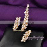 Novel New Design Ladies Gold Finger Ring thumbnail-4