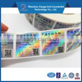 Anti-fake laser foil label,laser holographic labels