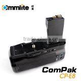 Commlite Camera Battery Grip for Canon 550D/600D/650D Rebel T2i/T3i DSLR Camera thumbnail-1