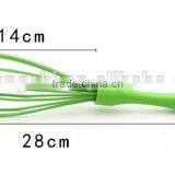 Hot Sale Colorful Silicone Whisk With ps Handle Silicone Kitchen Utensils for Blending, Whisking, Beating & Stirring thumbnail-3