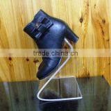 Clear Acrylic Women Shoes Retail Shop Display Holder Stand Riser Rack thumbnail-4