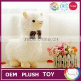 Custom Wholesale Handmade Pink Alpaca Plush 2015 thumbnail-4