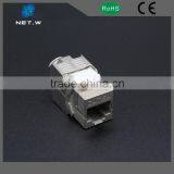 Rj45 Cat6A Keystone Jack, Cat7 Rj45 Modular Jack, Female Keystone Jack thumbnail-1