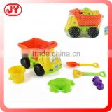 Shantou chenghai toy funny beach toys beach car set wholesale 2015 sand truck
