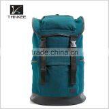 Wholesale Design Your Logo Outdoor Canvas Backpack Camping Hiking Backpack