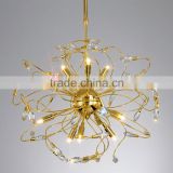 Modern Golden Chandelier Pendant Light CZ9029/12