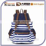 Unisex Fashionable Canvas Picture of Backpack School Bag for Teens thumbnail-1