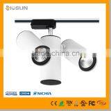 Three Heads 117LM/W Citizen COB LED Track Light 24W