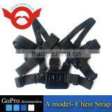 A Model: Chest Body Strap For GoPro Hero 3+/3/2/1, Shape the Same as Original One