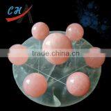 CH-1201 Wholesale Fine Gift FengShui Natural Rose Quartz Seven Stars Array thumbnail-1