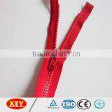 Fancy Ykk Color Custom Size Open End Plastic Zipper , Jacket Zipper thumbnail-3