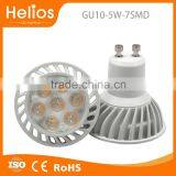 2years Warranty Gu10 5w 7smd Led Spotlight