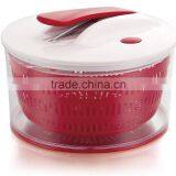 As Seen on TV Plastic Manual Vegetable and Fruit Tools Salad Spinner 4.2L With SS Blade thumbnail-3