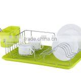 LBY commercial dish racks & drainer with tray and cutlery holder