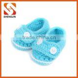 Latest Design Newborn Crochet Baby Girls Shoes thumbnail-3