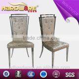 Stainless Steel Modern Fabric Restaurant Chair Restaurant Dining Chair thumbnail-2