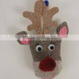 2015 Felt Grey Deer Christmas Ornaments Tree Decoration thumbnail-1