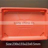 PS Plastic Food Grade Packaging Sushi Tray