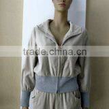 Cotton Velvet Fabric for Women's Garment thumbnail-1