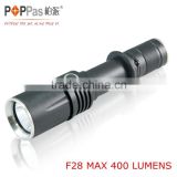 POPPAS F28 T6 10w high powerful reflector rechargeable led flashlight